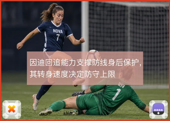因迪回追能力支撑防线身后保护,其转身速度决定防守上限